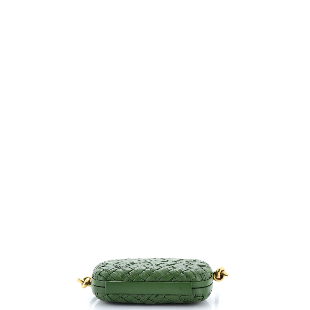 Knot Minaudiere on Strap Intrecciato Leather