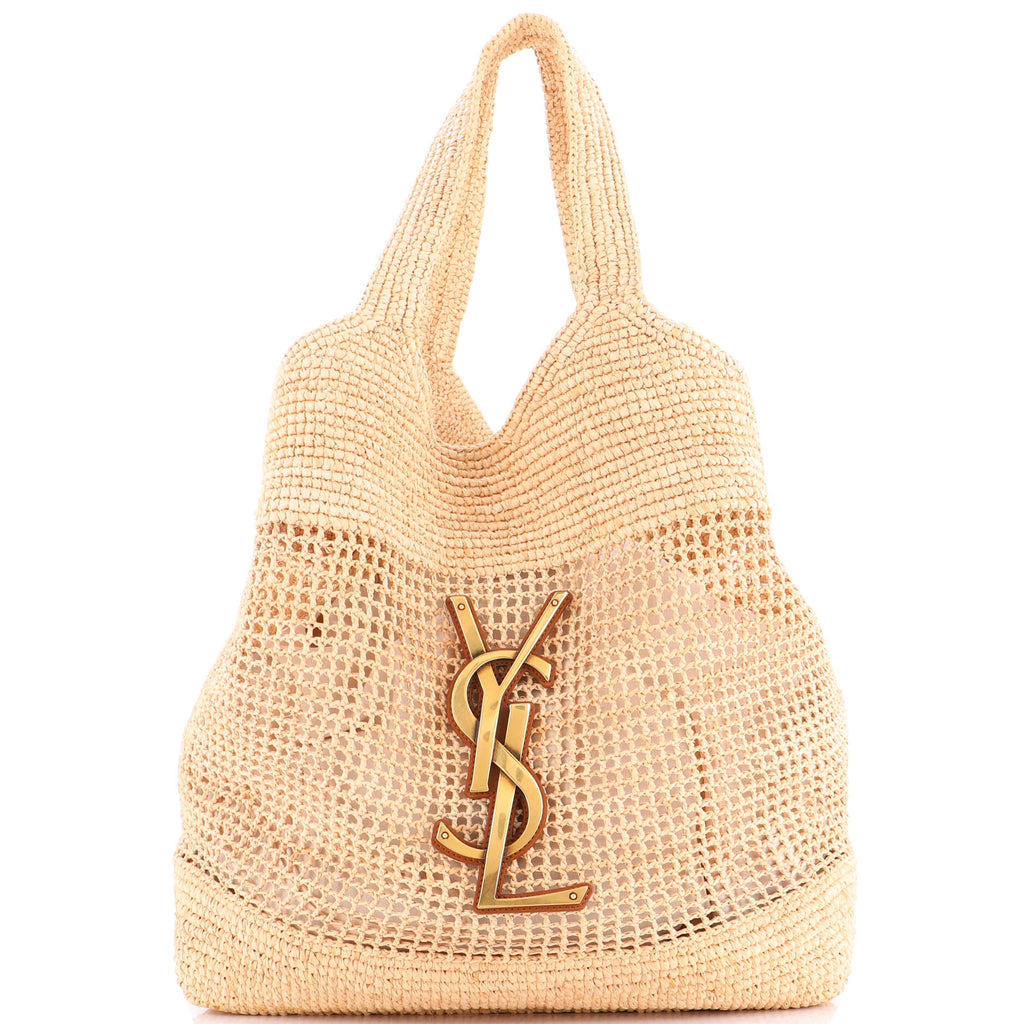 Icare Shopping Tote Raffia Maxi