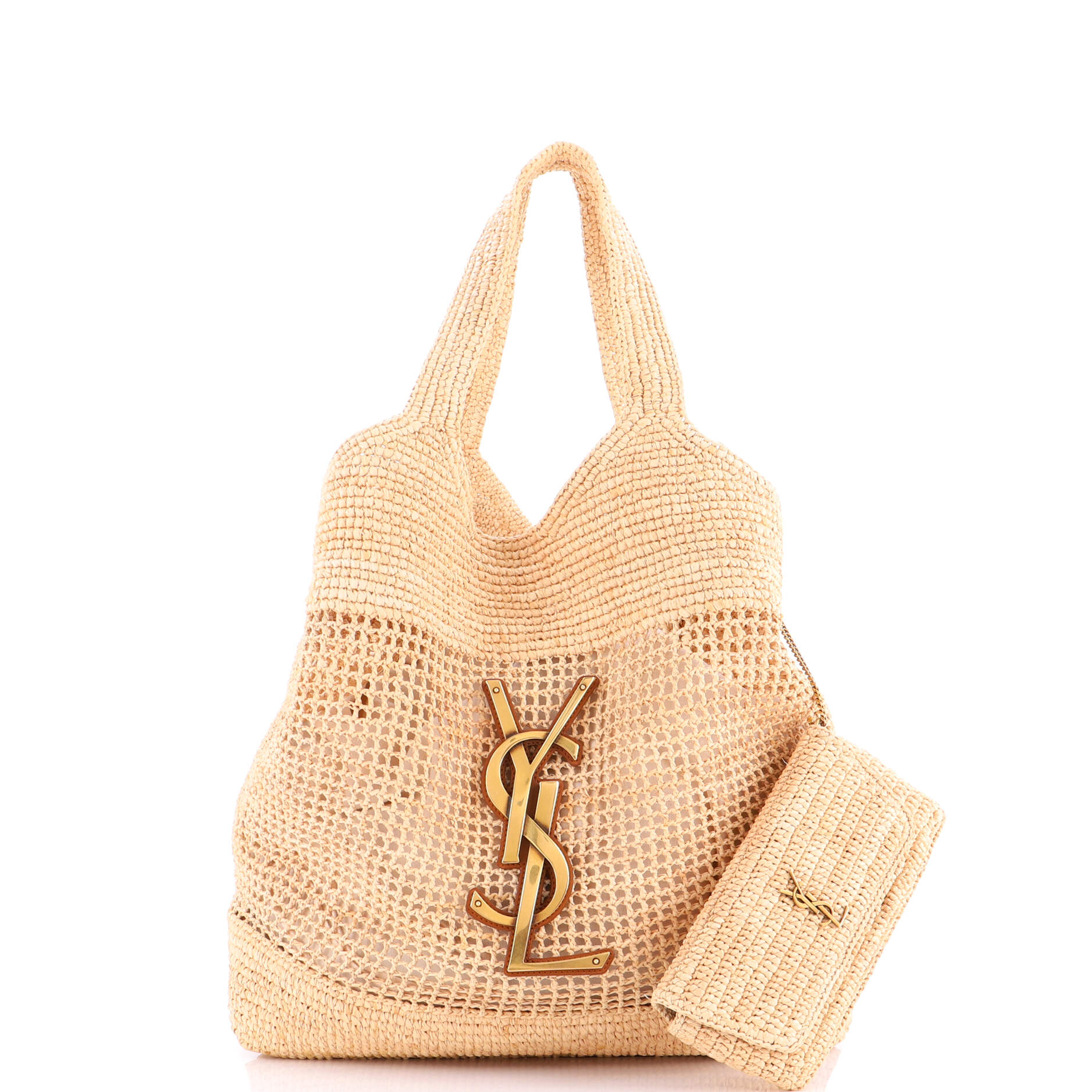 Icare Shopping Tote Raffia Maxi