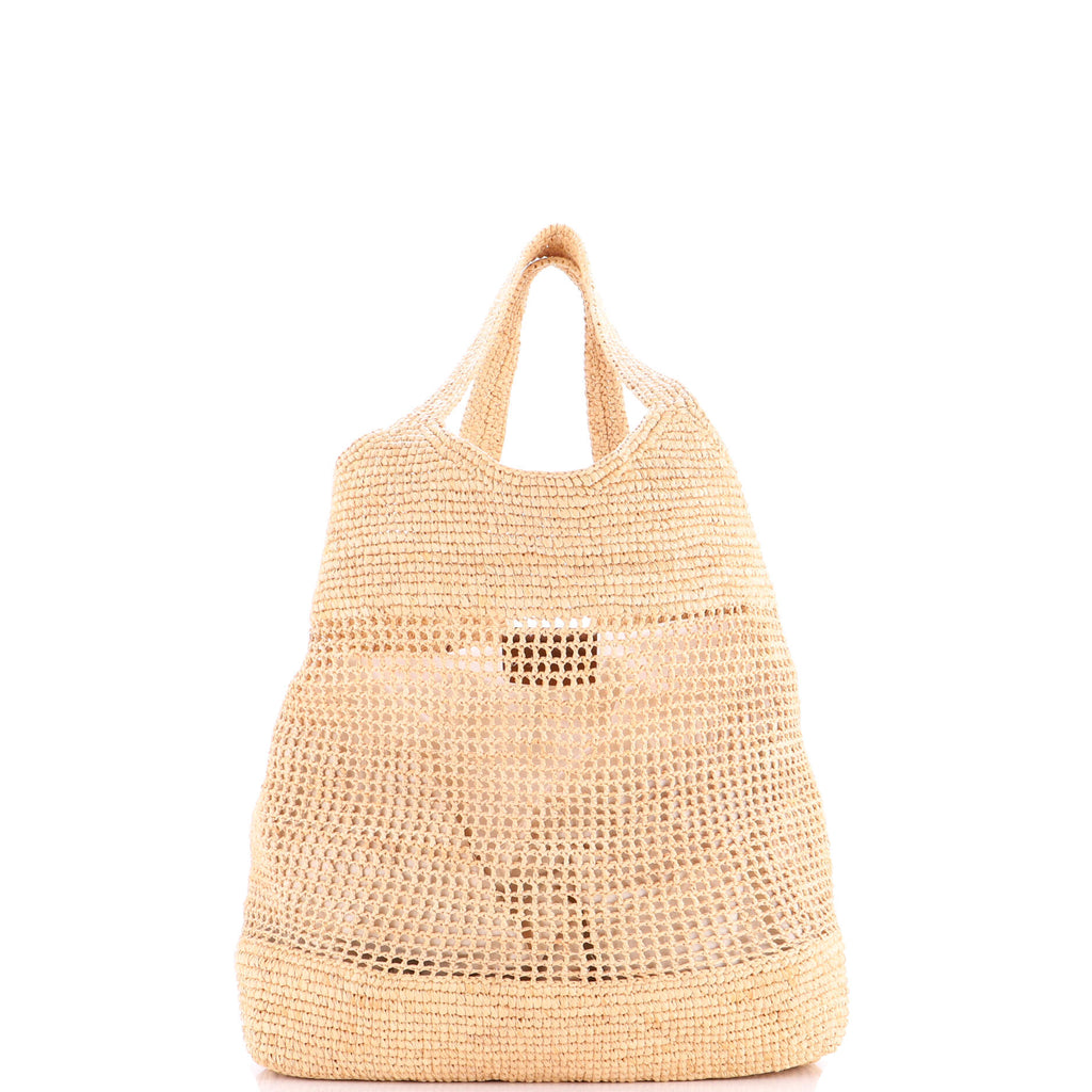 Icare Shopping Tote Raffia Maxi