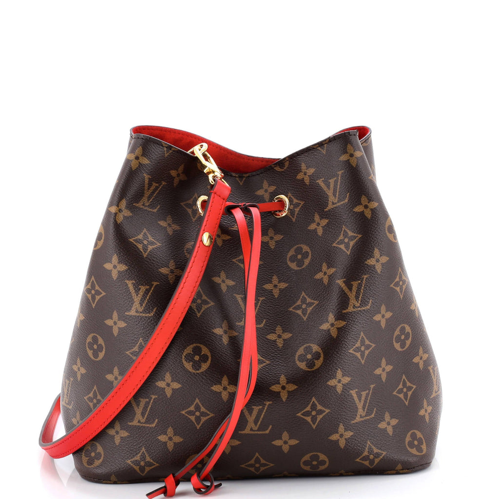 NeoNoe Handbag Monogram Canvas with Leather MM