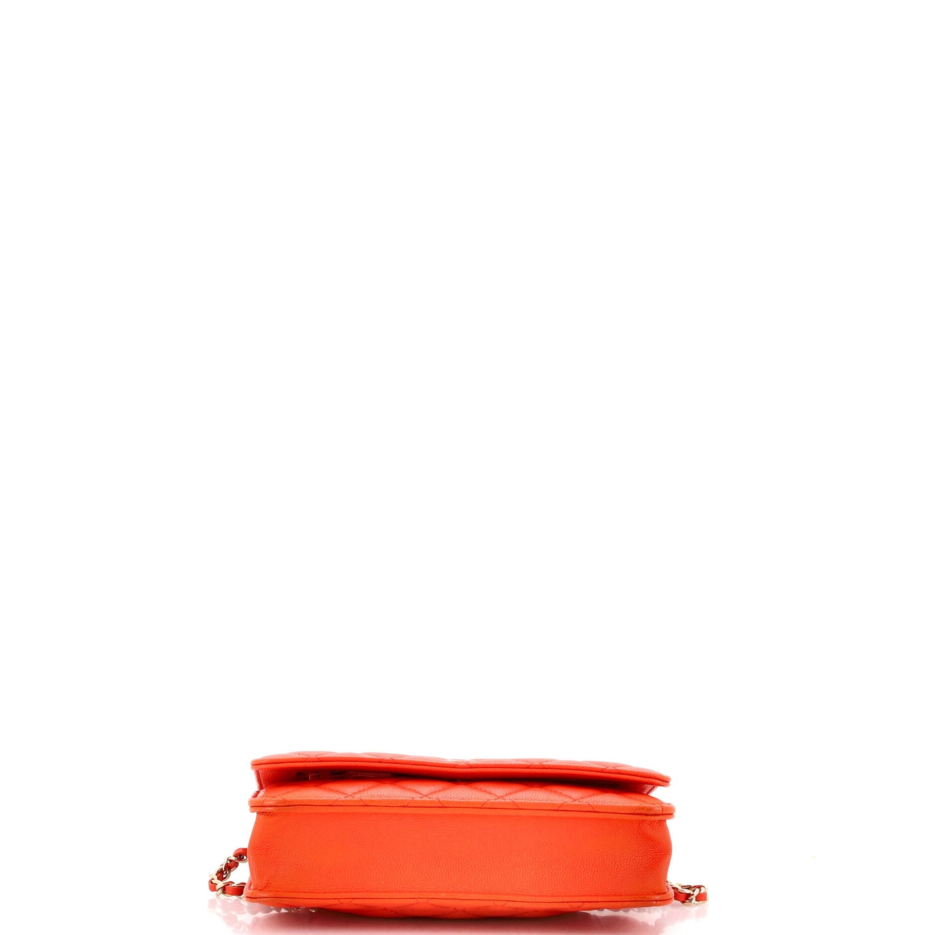 Wallet on Chain Quilted Caviar