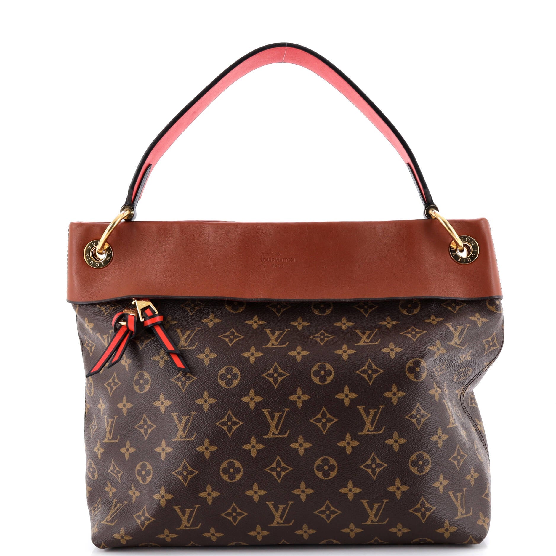 Tuileries Hobo Monogram Canvas with Leather