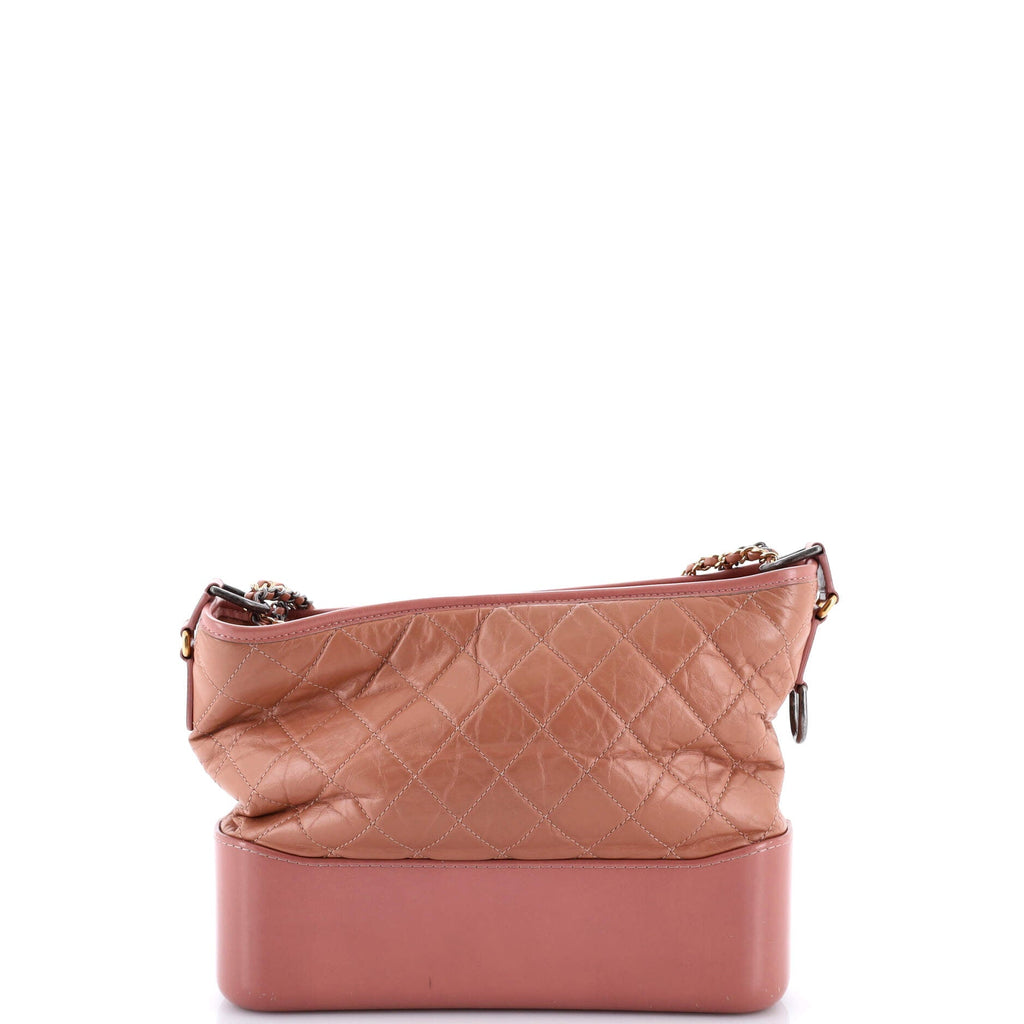 Gabrielle Hobo Quilted Aged Calfskin Medium