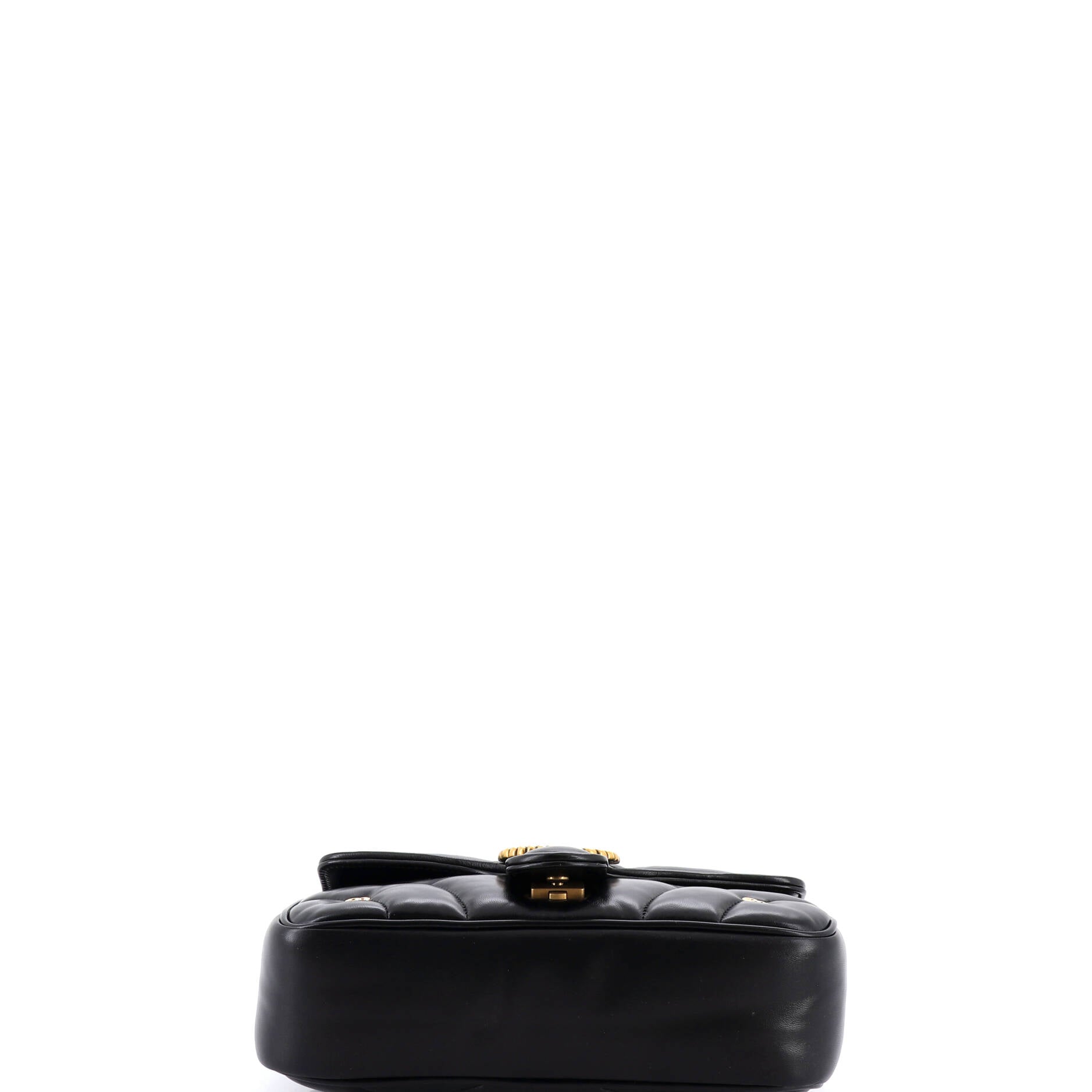 GG Marmont Flap Bag Studded Matelasse Leather Small