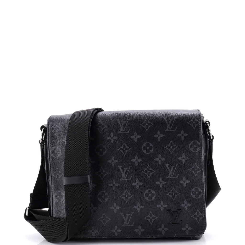 District Messenger Bag Monogram Eclipse Canvas PM