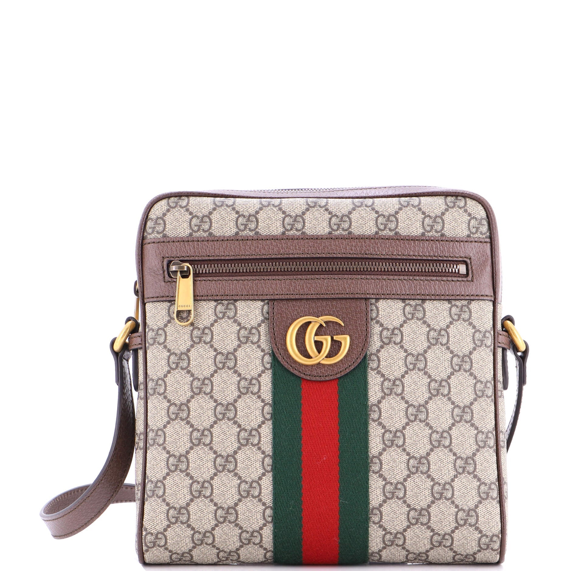 Ophidia Messenger Bag GG Coated Canvas Small
