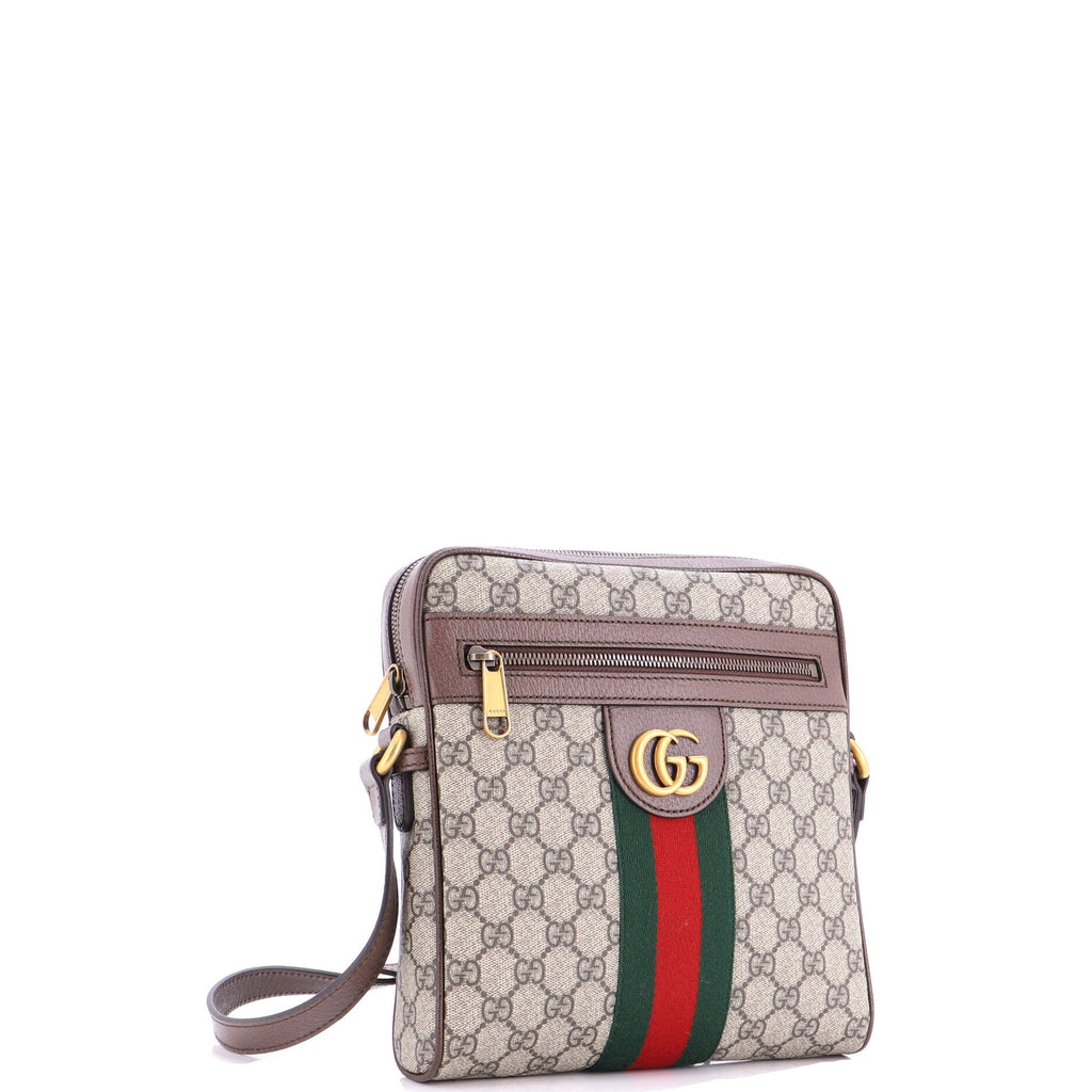 Ophidia Messenger Bag GG Coated Canvas Small