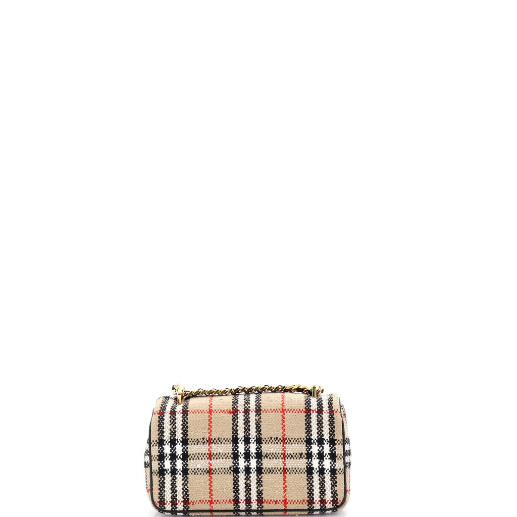 Lola Shoulder Bag Vintage Check Tweed Small
