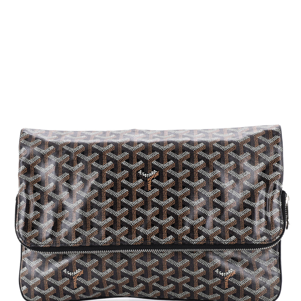 Saint Marie Clutch Coated Canvas
