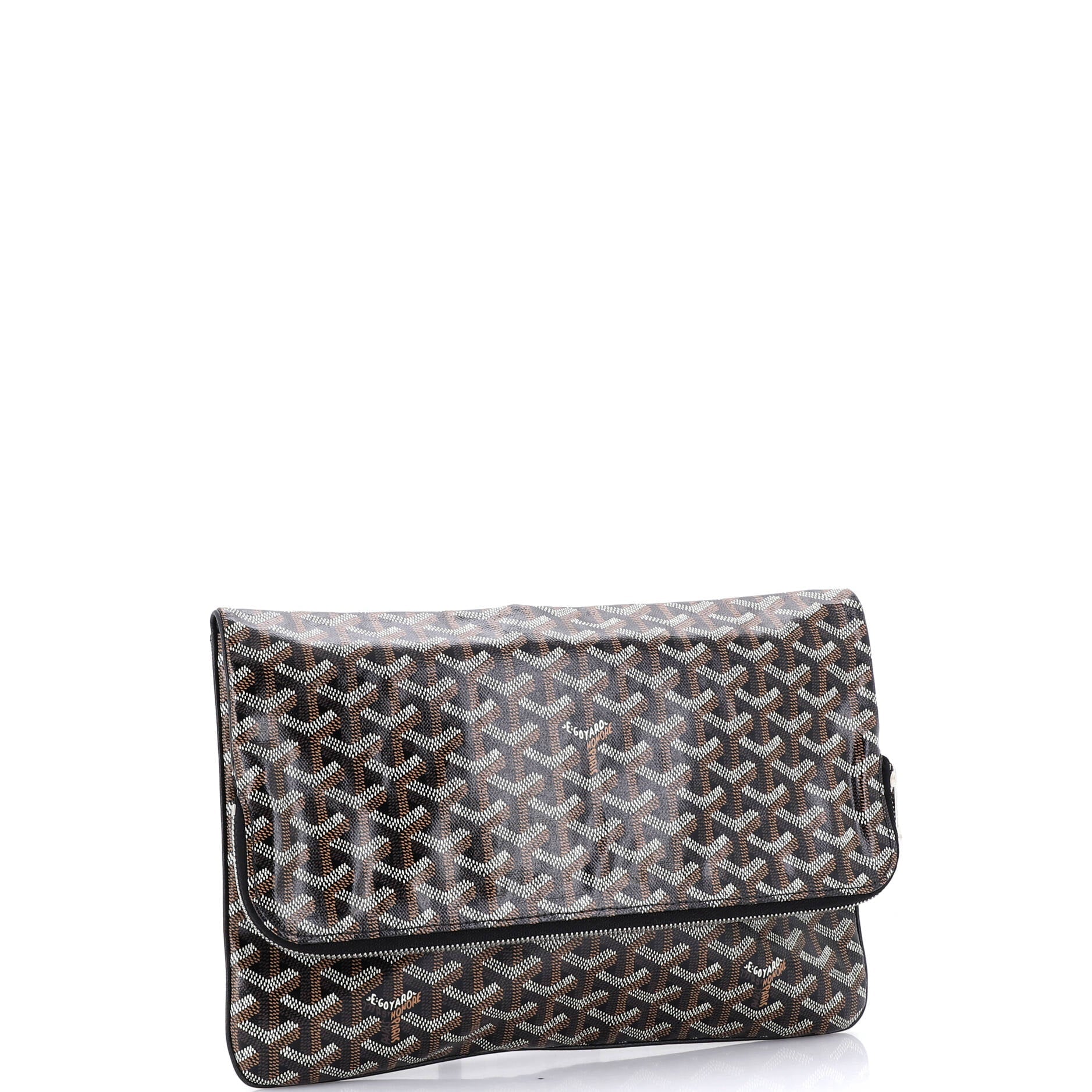 Saint Marie Clutch Coated Canvas