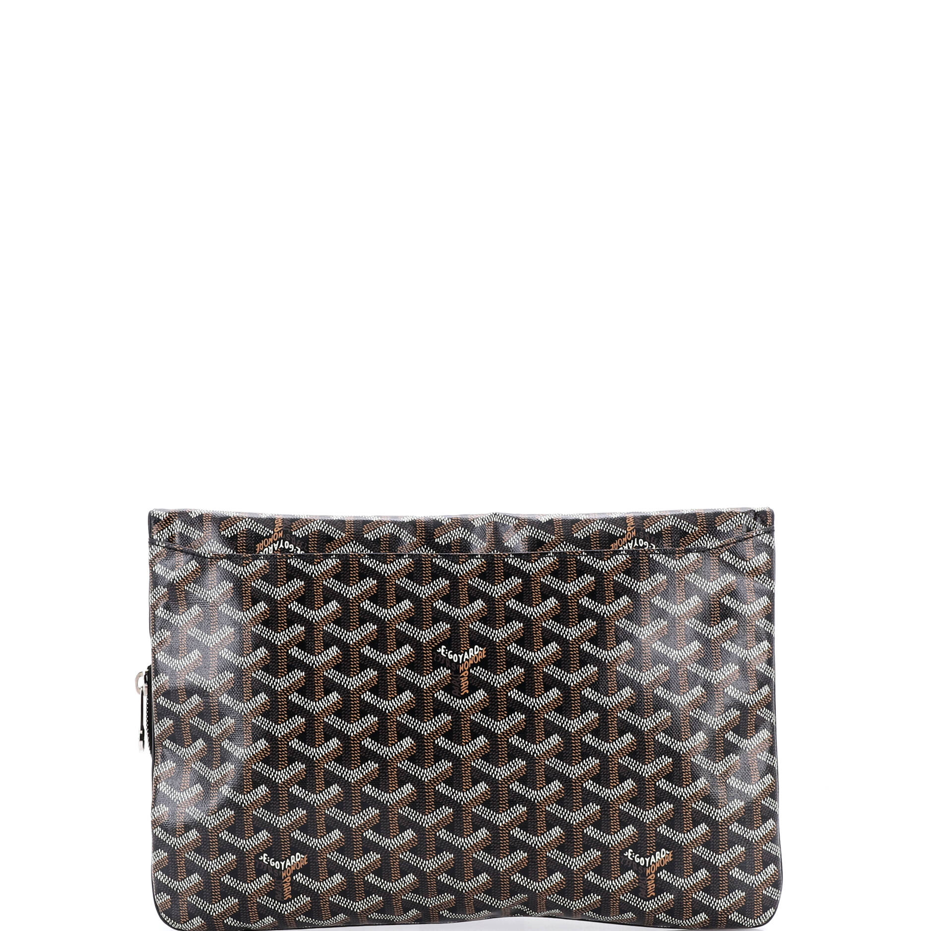 Saint Marie Clutch Coated Canvas