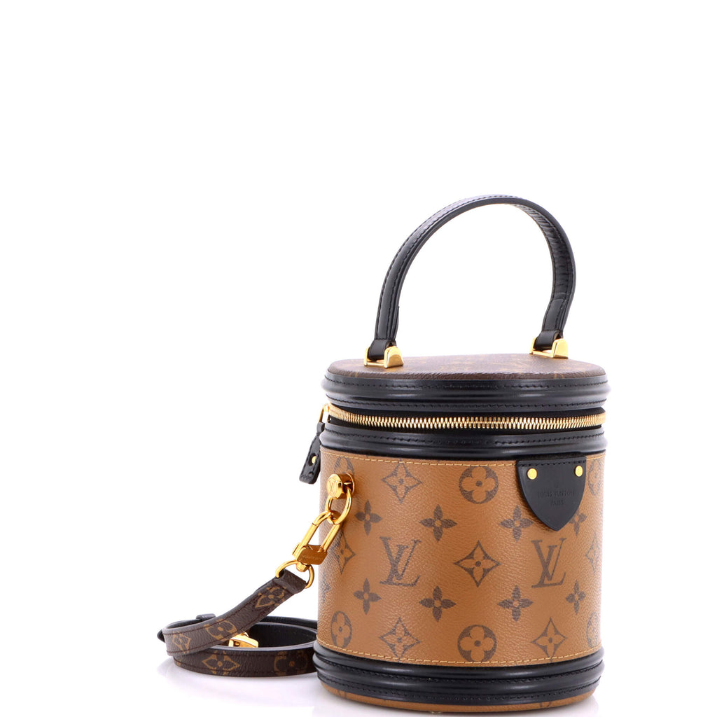 Cannes Handbag Reverse Monogram Canvas