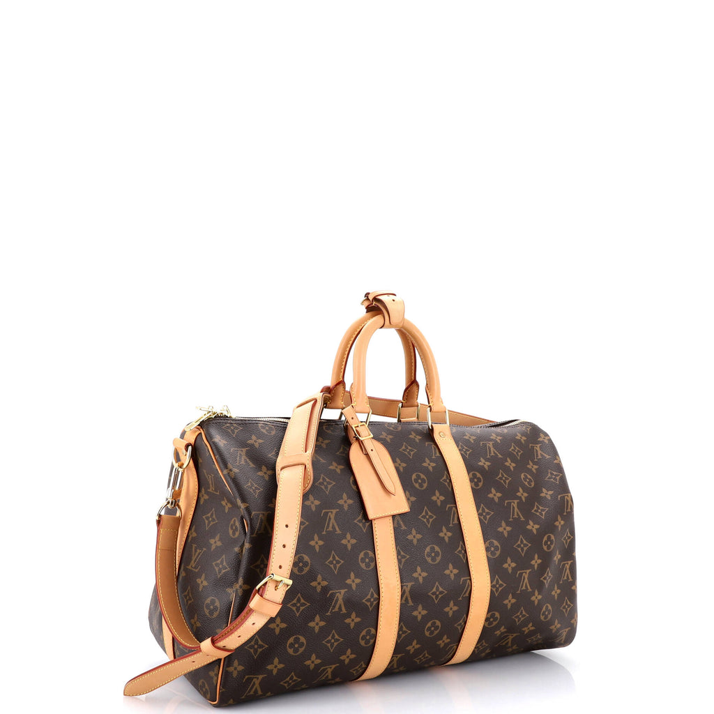 Keepall Bandouliere Bag Monogram Canvas 45