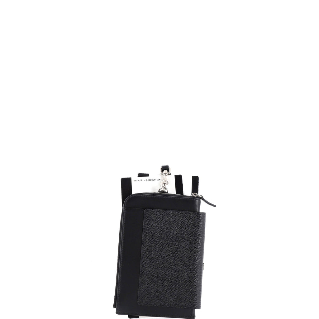 Passport Phone Holder Printed Leather