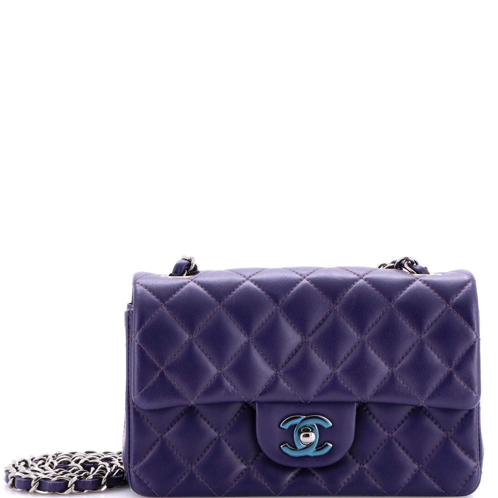 Classic Single Flap Bag Quilted Lambskin Mini