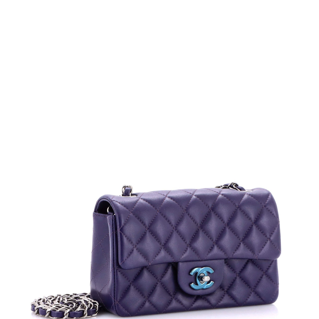 Classic Single Flap Bag Quilted Lambskin Mini