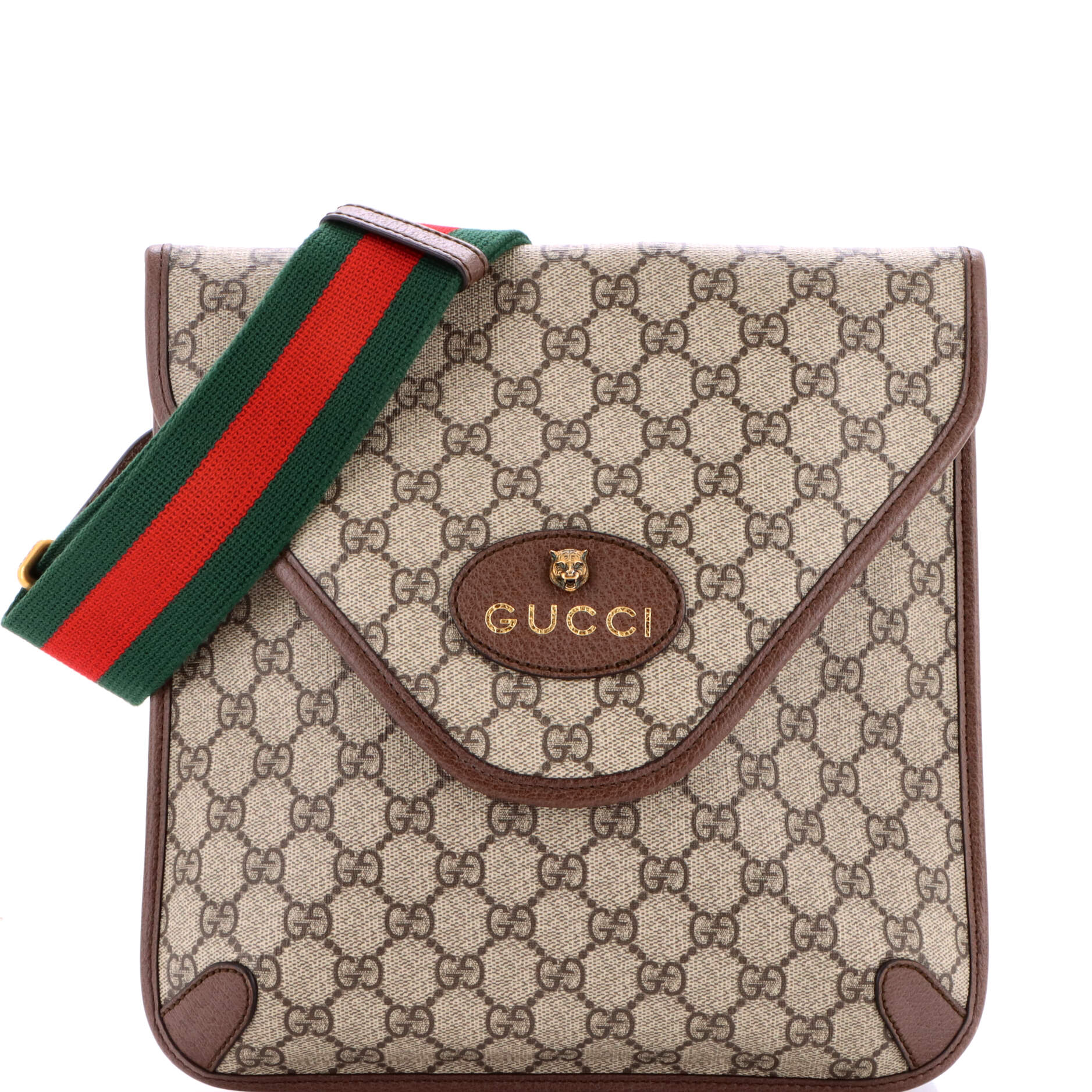 Neo Vintage Envelope Messenger GG Coated Canvas Medium