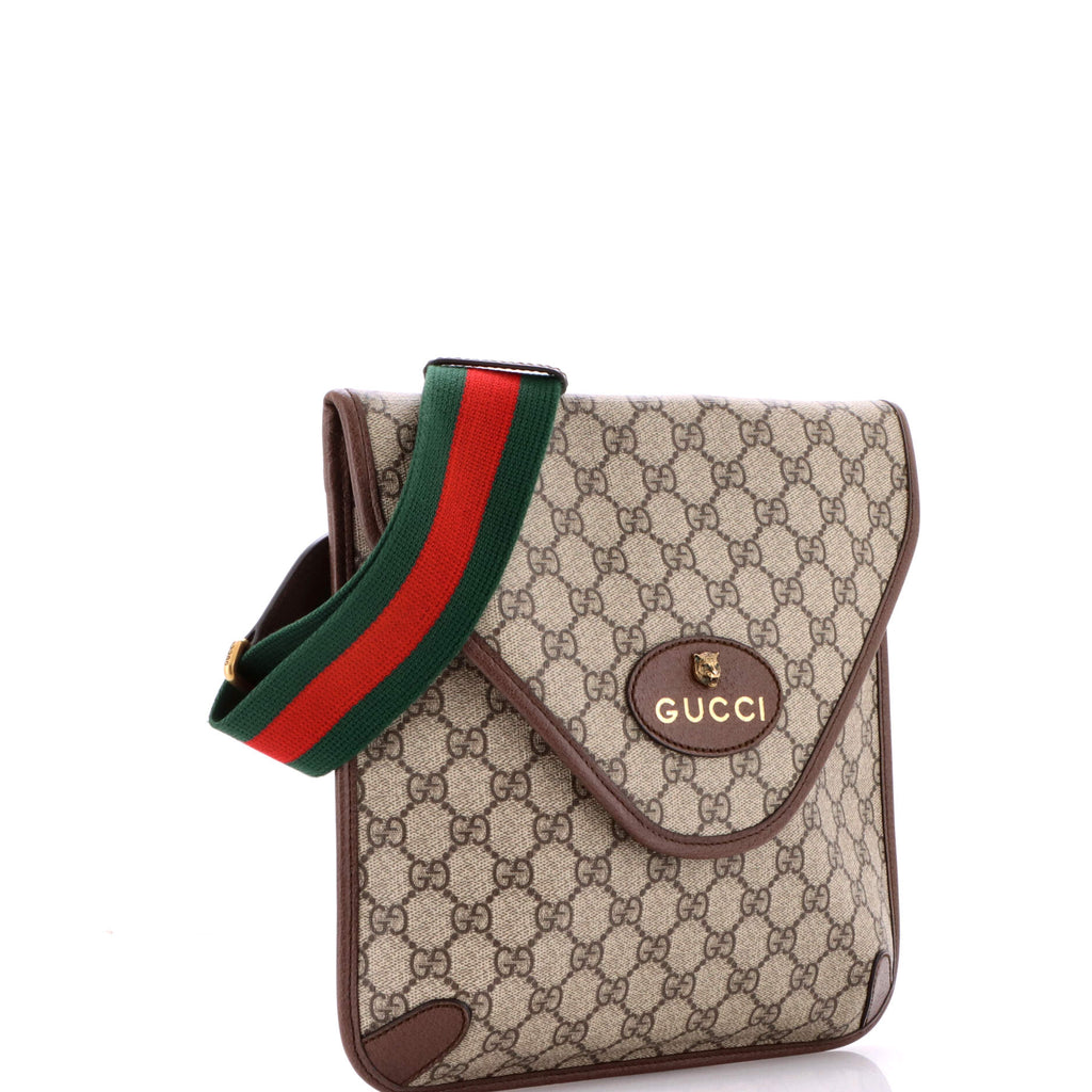 Neo Vintage Envelope Messenger GG Coated Canvas Medium