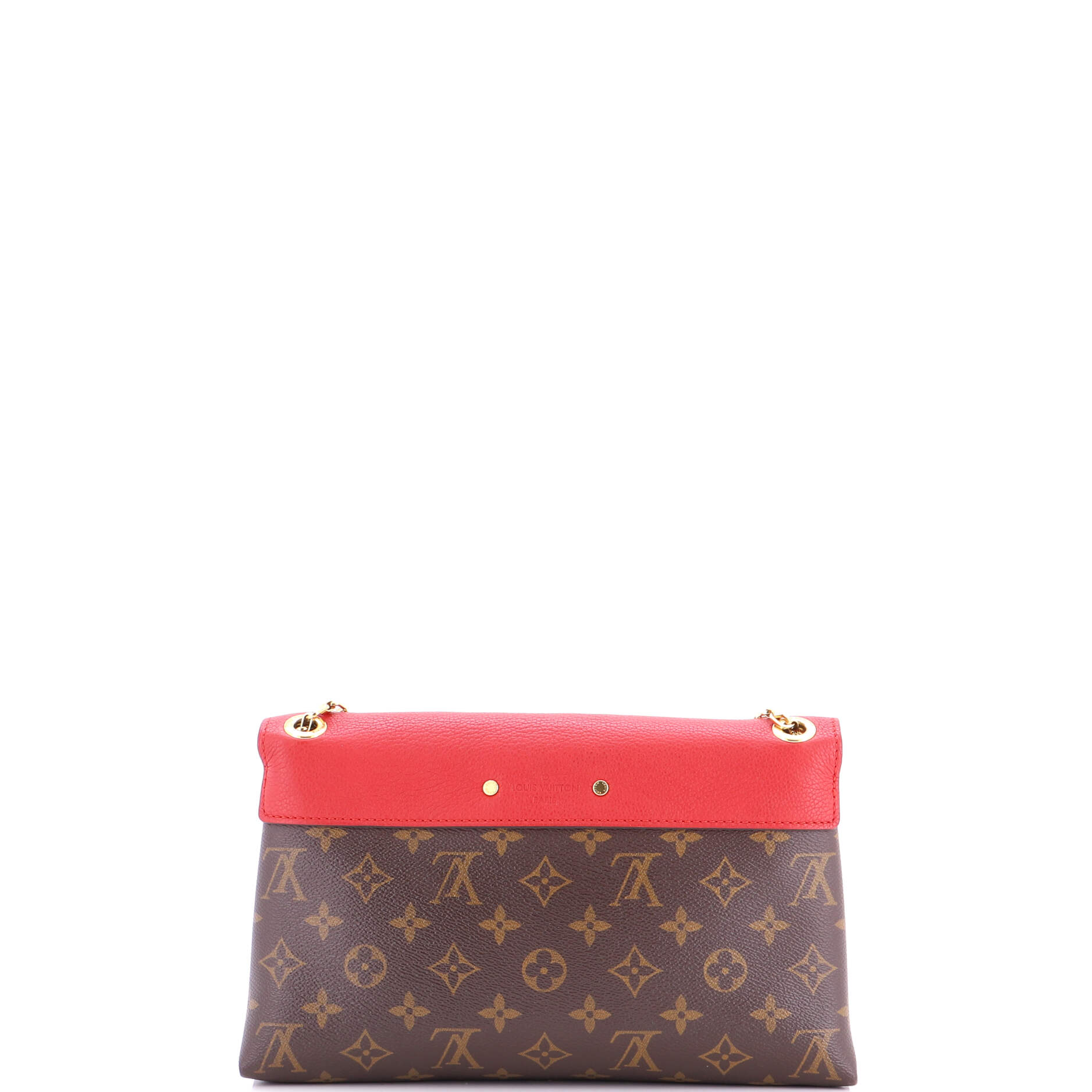 Pallas Chain Shoulder Bag Monogram Canvas and Calfskin