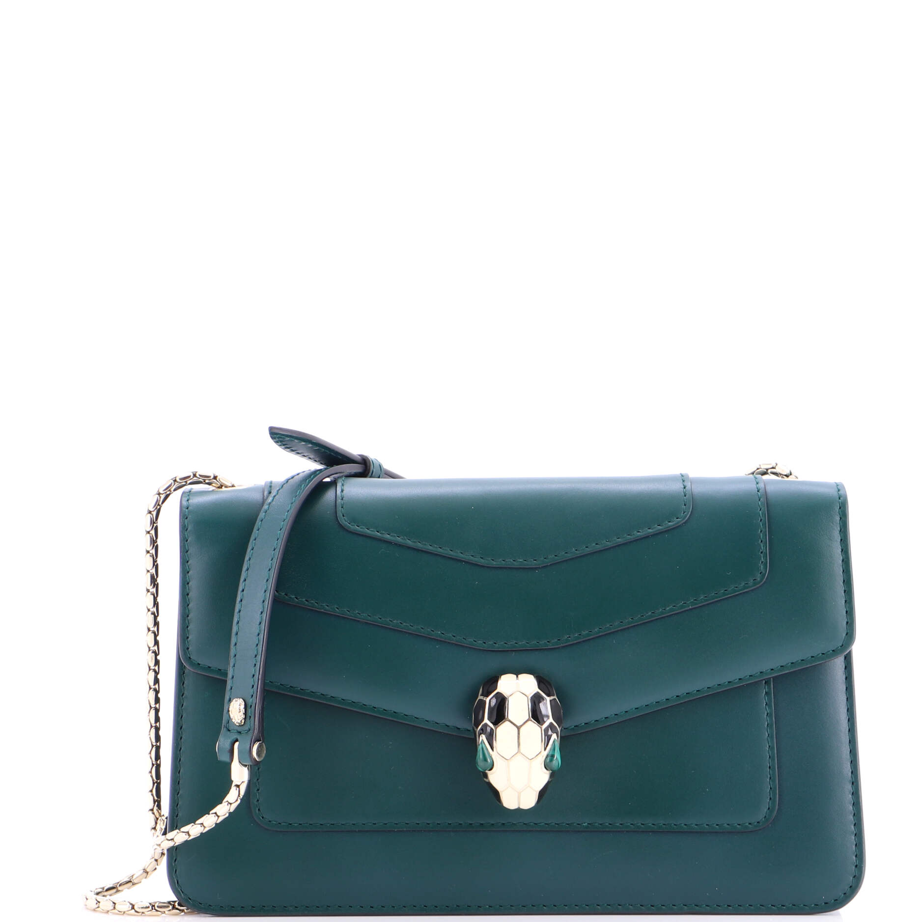 Serpenti Forever Shoulder Bag Leather Small