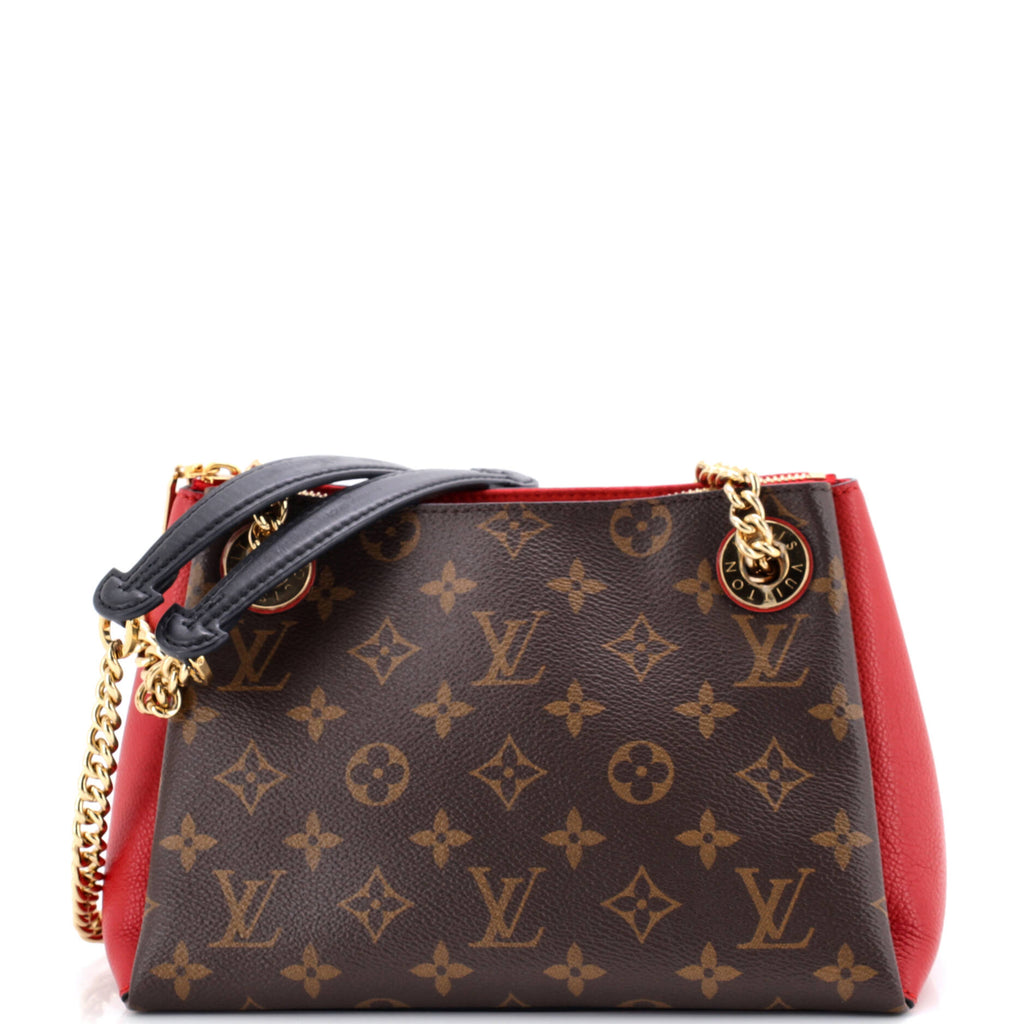 Surene Handbag Monogram Canvas with Leather BB