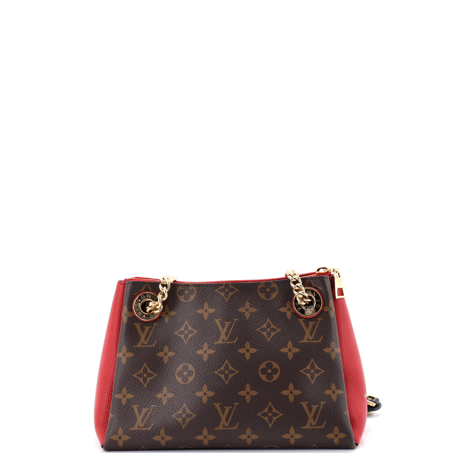 Surene Handbag Monogram Canvas with Leather BB