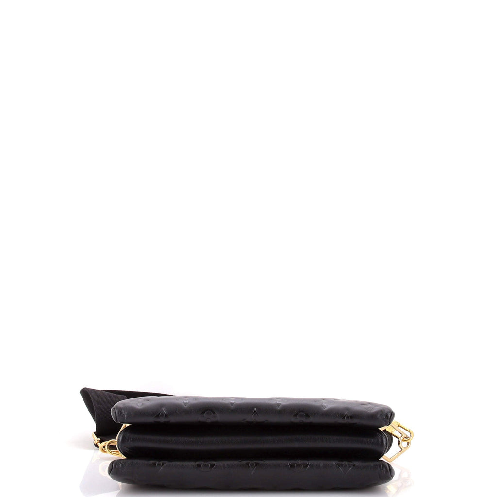 Coussin Bag Monogram Embossed Lambskin PM