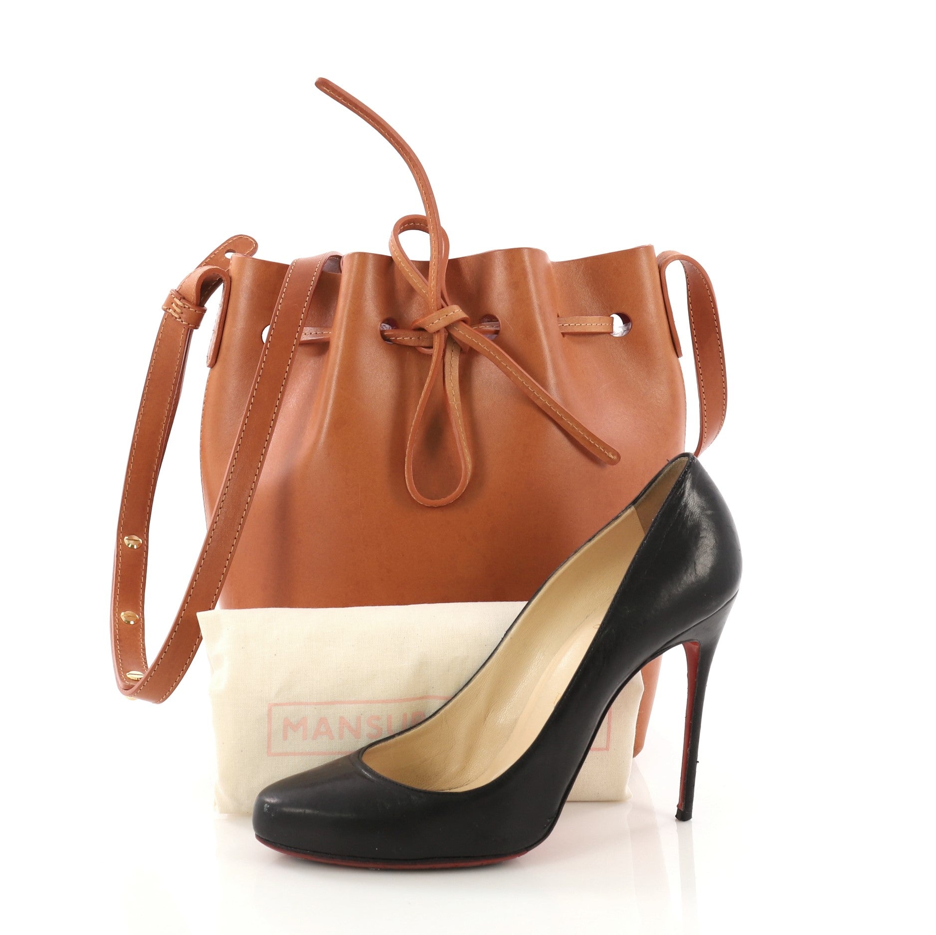 Bucket Bag Leather Mini