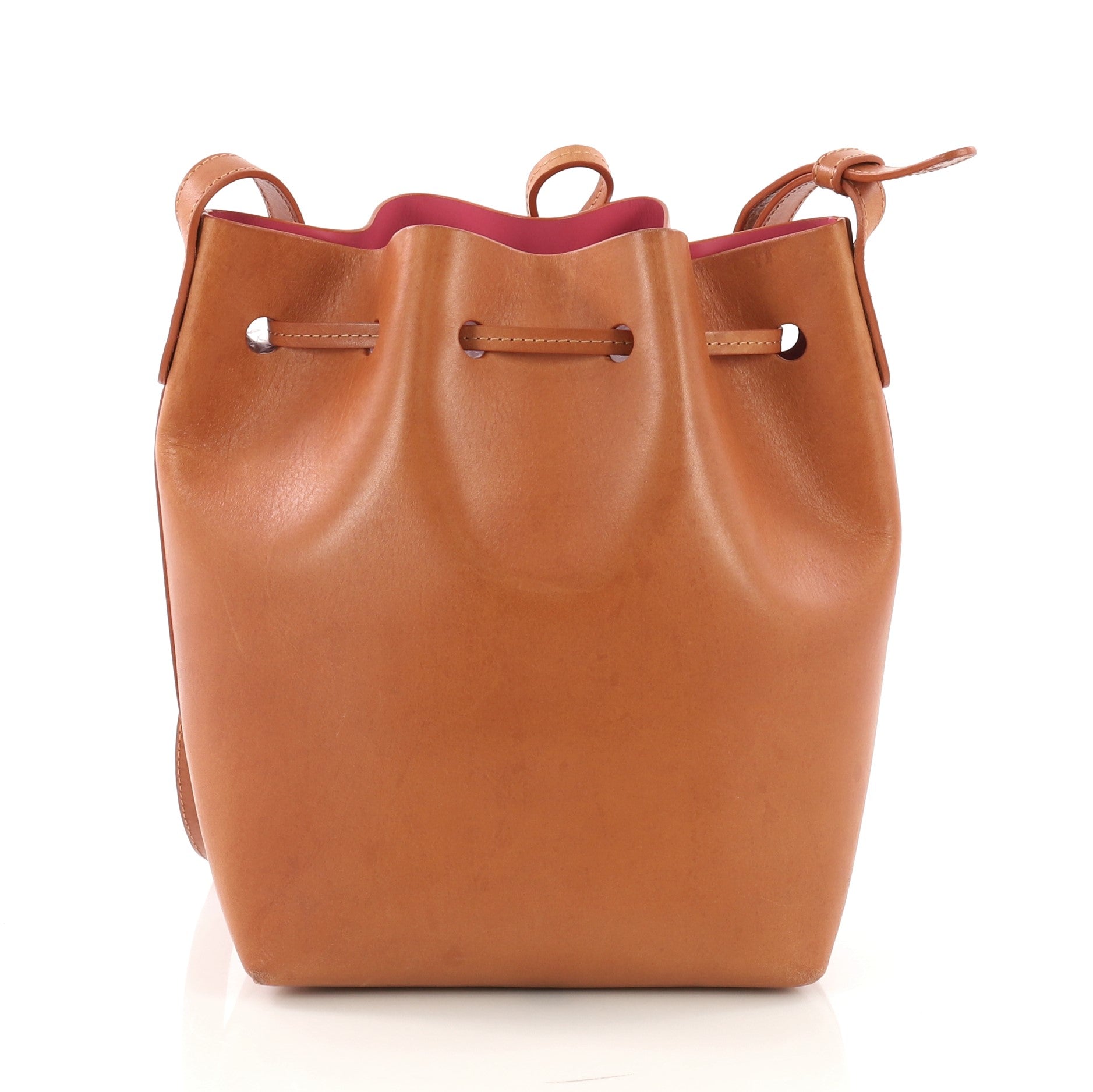 Bucket Bag Leather Mini