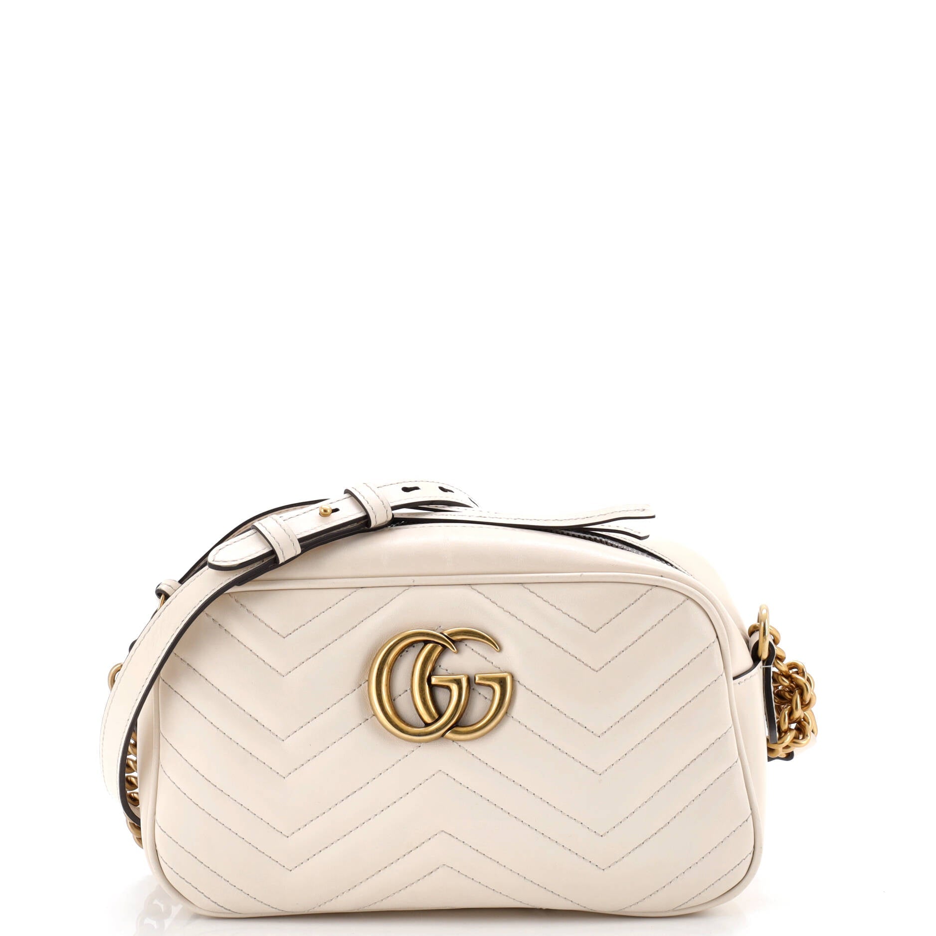 GG Marmont Shoulder Bag Matelasse Leather Medium