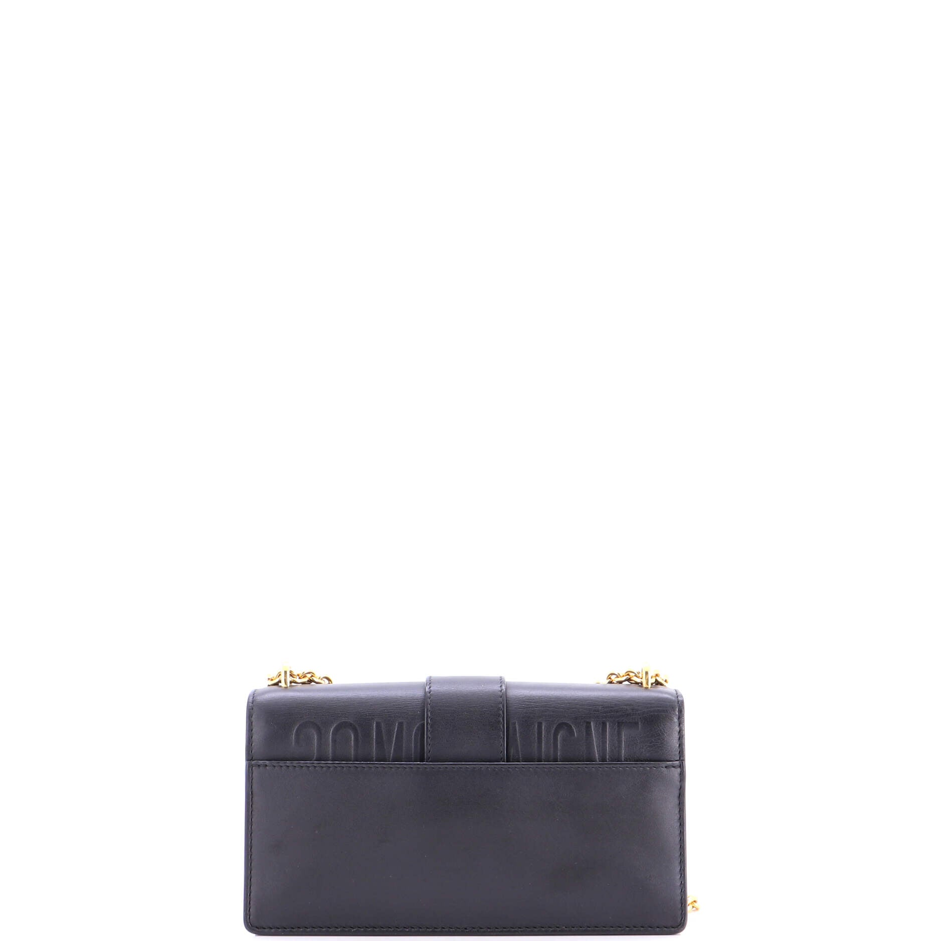 30 Montaigne Chain Flap Bag Leather East West