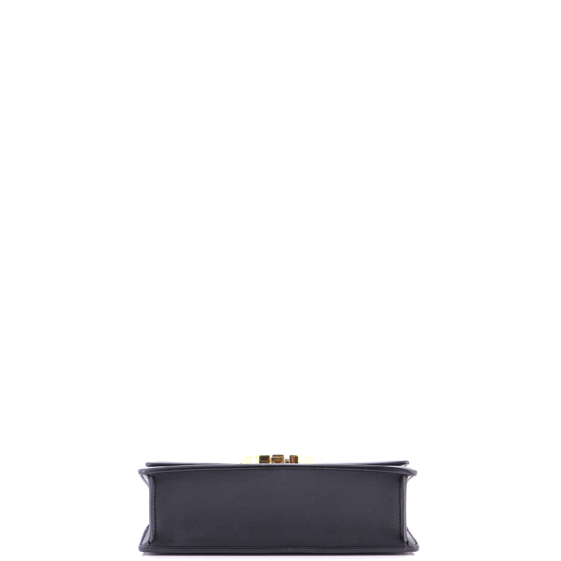 30 Montaigne Chain Flap Bag Leather East West