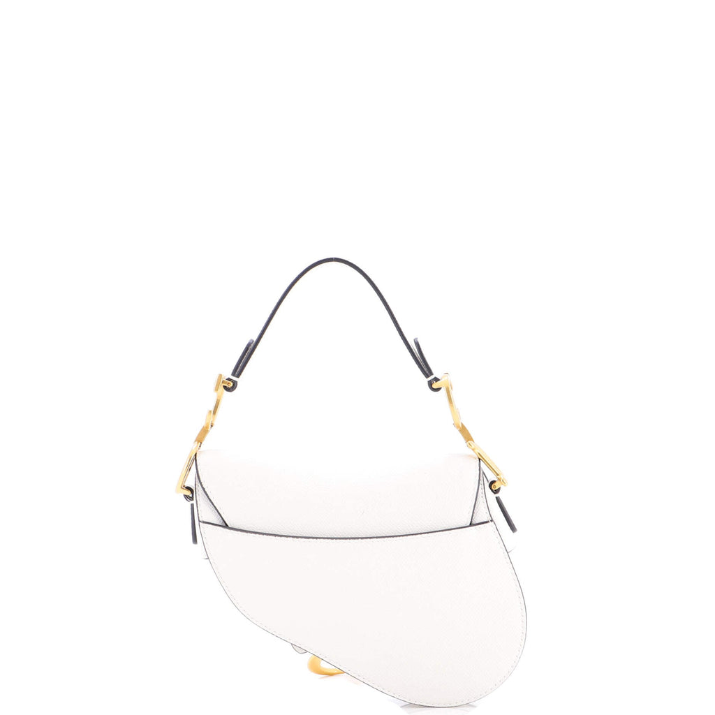 Saddle Handbag Leather Mini