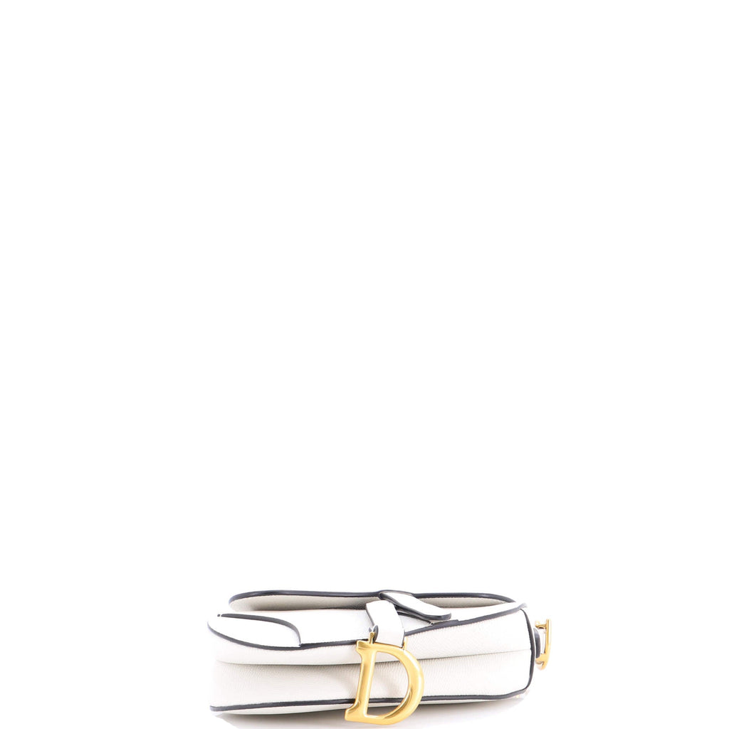 Saddle Handbag Leather Mini