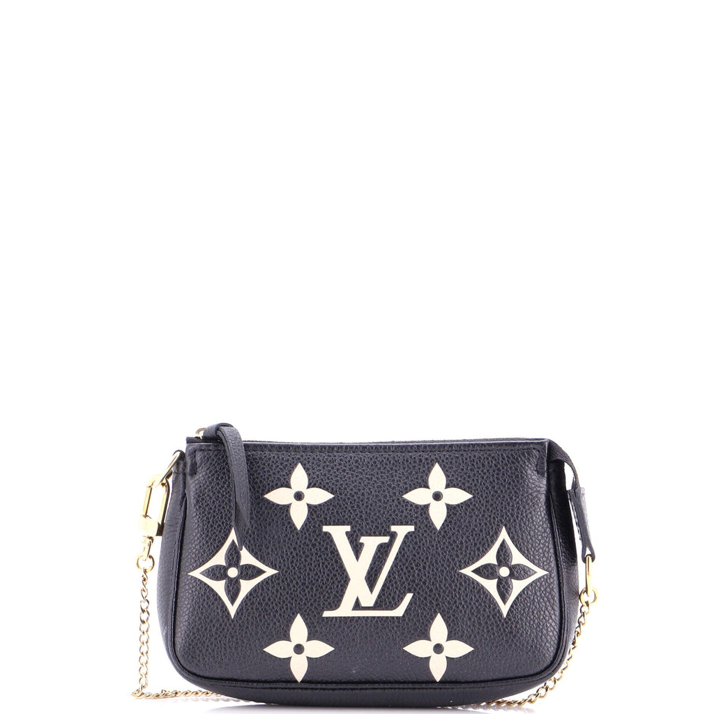 Pochette Accessoires Bicolor Monogram Empreinte Giant Mini