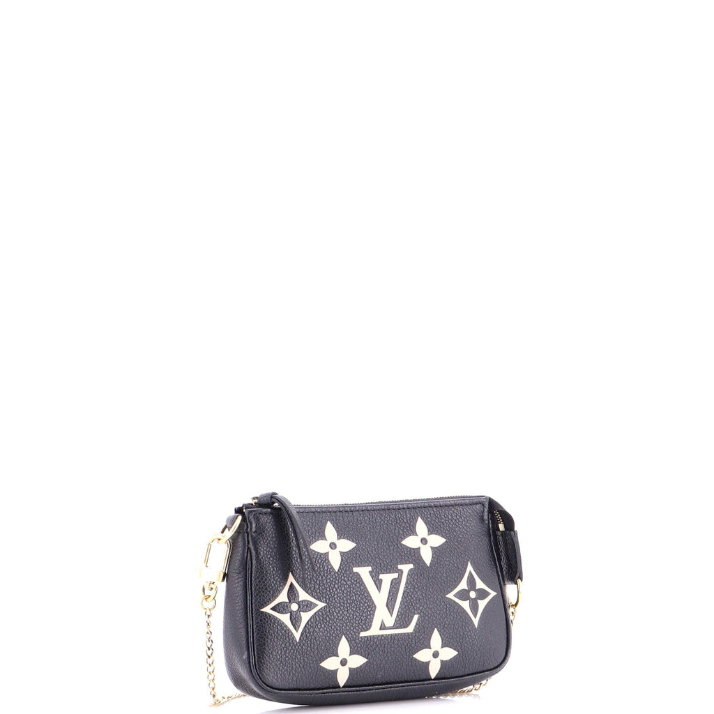 Pochette Accessoires Bicolor Monogram Empreinte Giant Mini