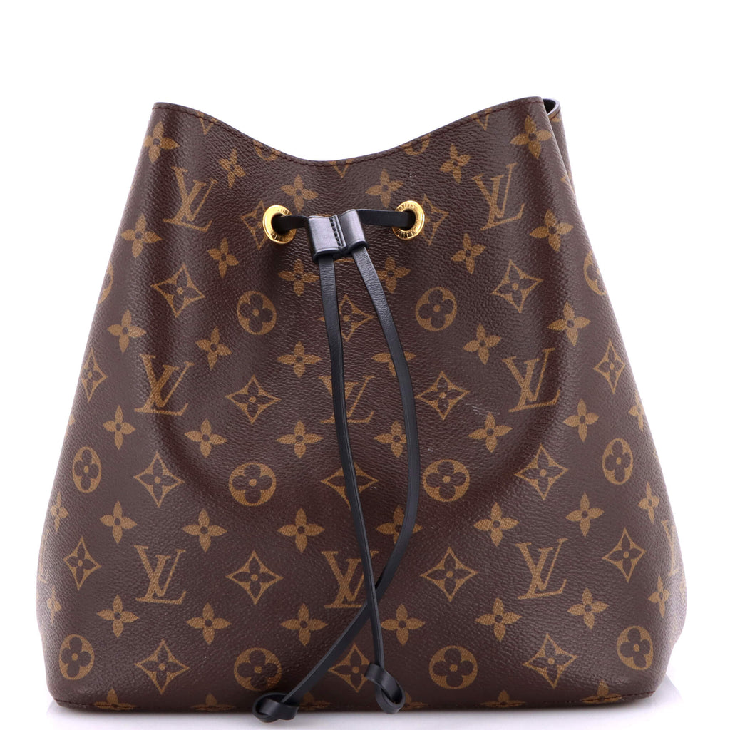 NeoNoe Handbag Monogram Canvas with Leather MM