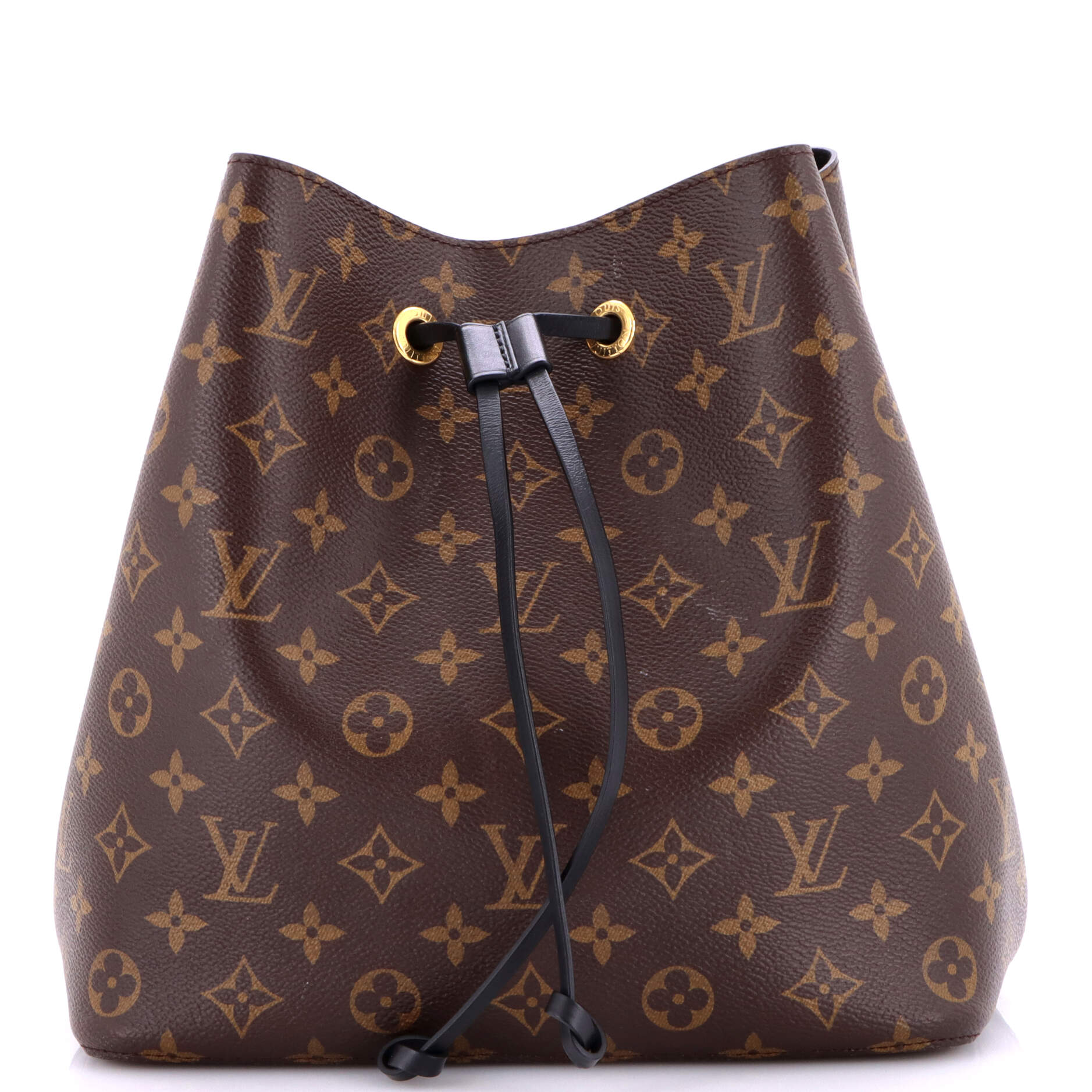 NeoNoe Handbag Monogram Canvas with Leather MM