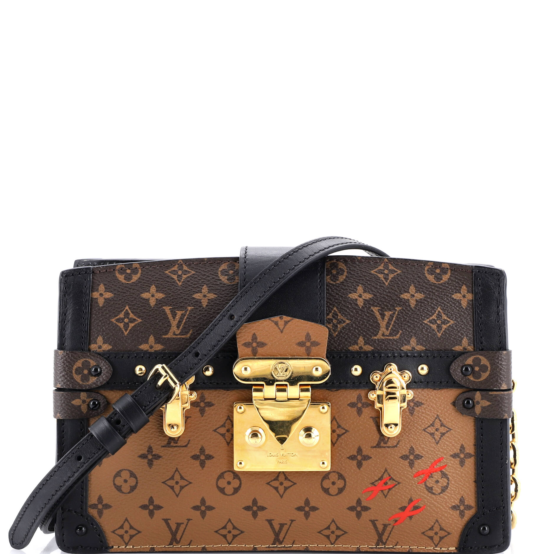 Trunk Clutch Reverse Monogram Canvas