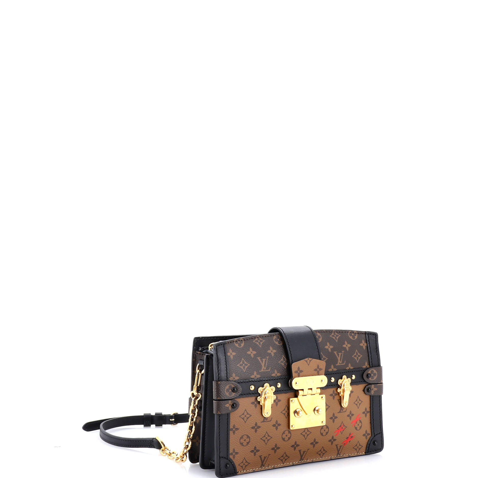 Trunk Clutch Reverse Monogram Canvas