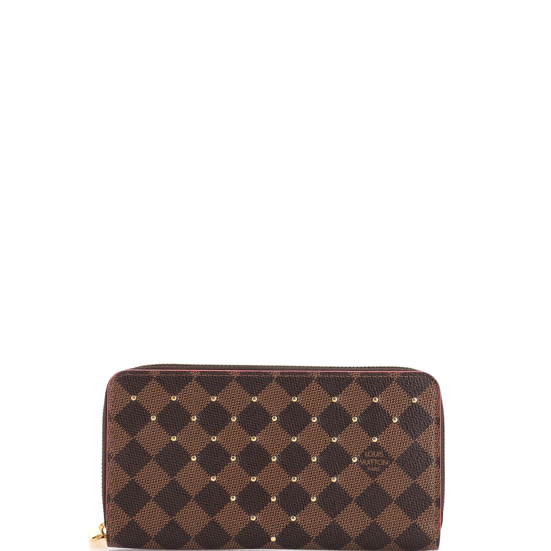 Zippy Wallet Studded Damier