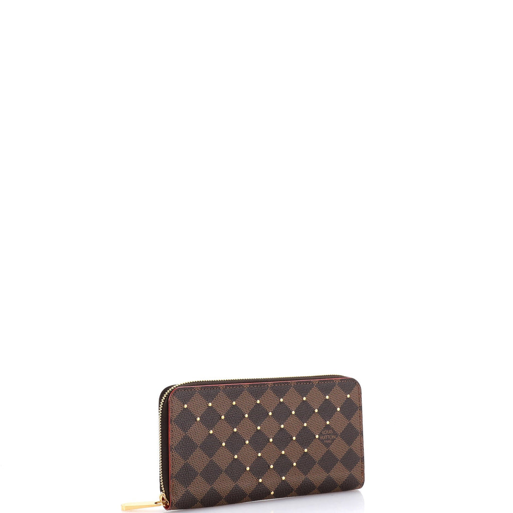 Zippy Wallet Studded Damier