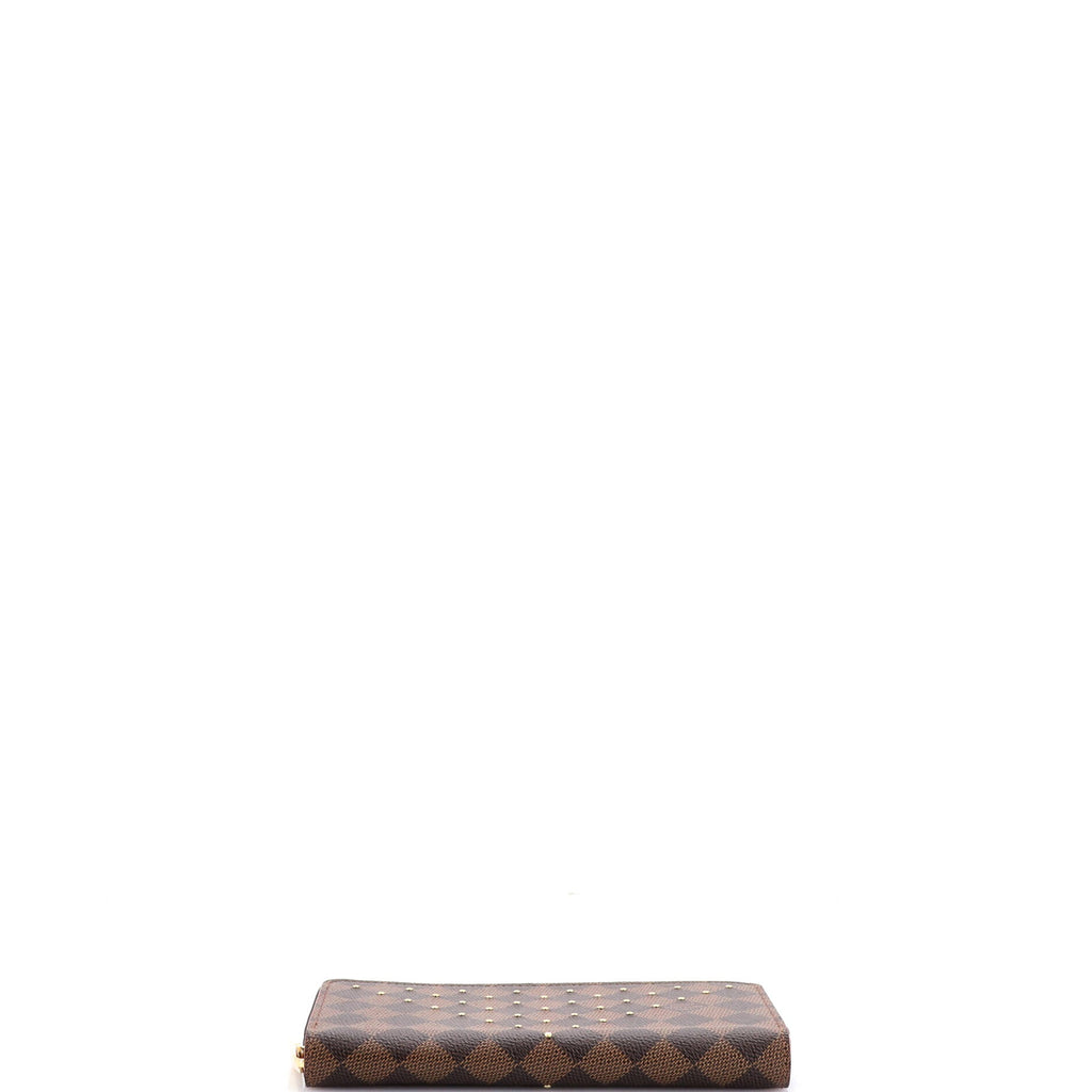 Zippy Wallet Studded Damier