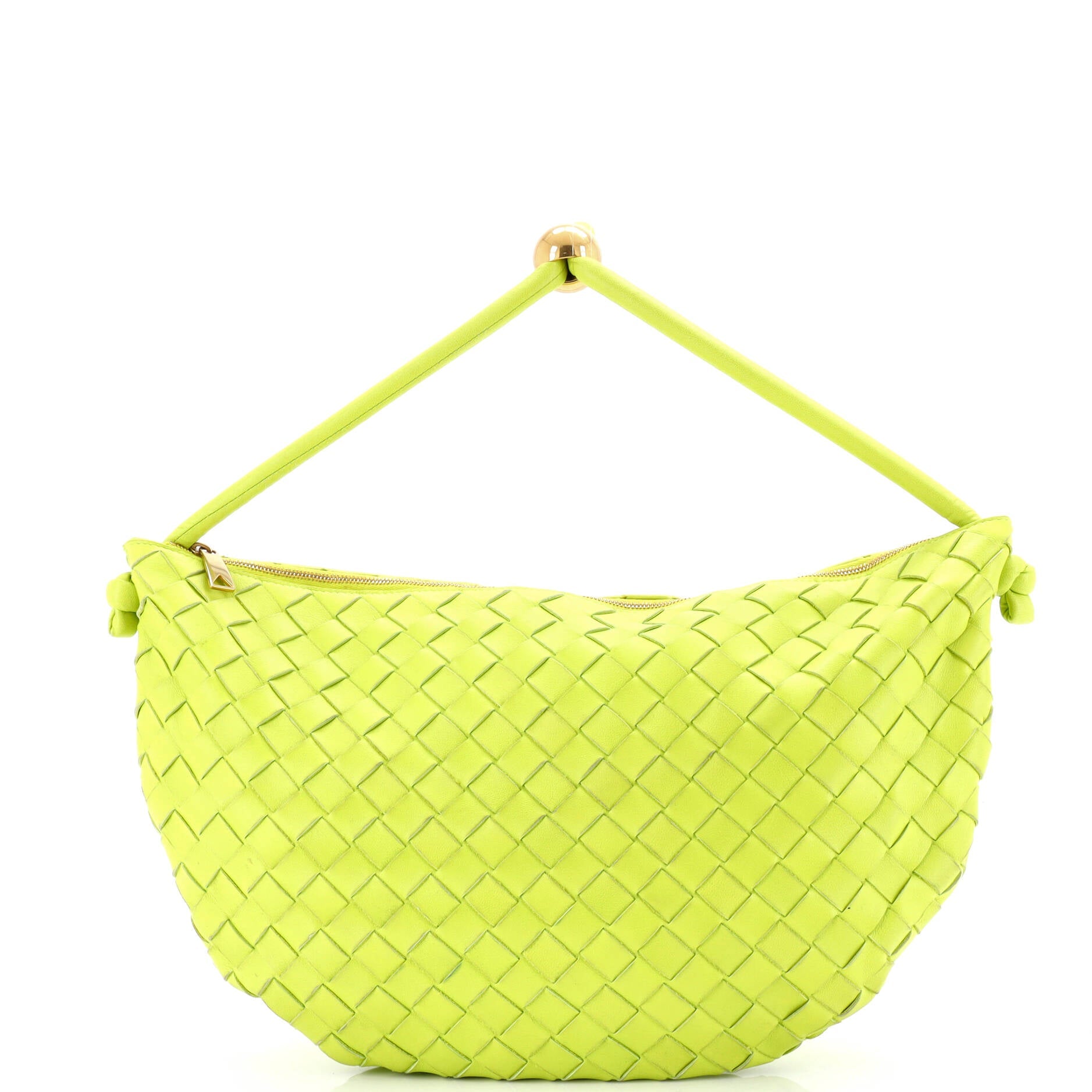Turn Pouch Intrecciato Nappa Medium
