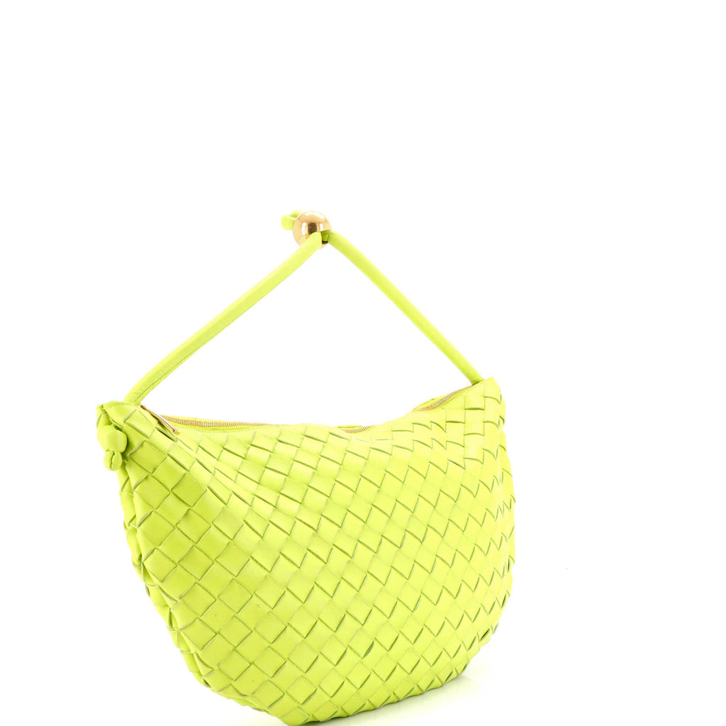 Turn Pouch Intrecciato Nappa Medium