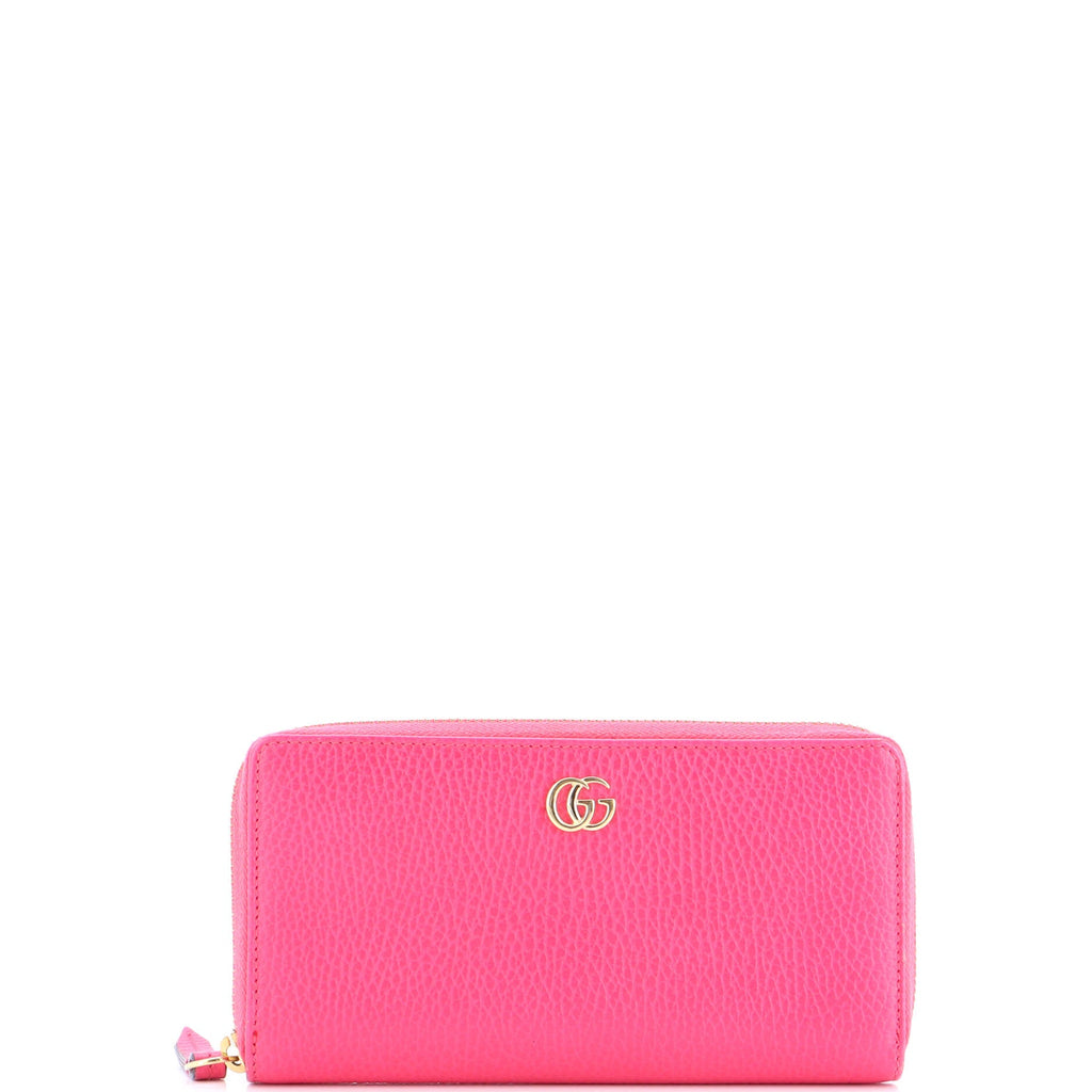GG Marmont Zip Around Wallet Leather