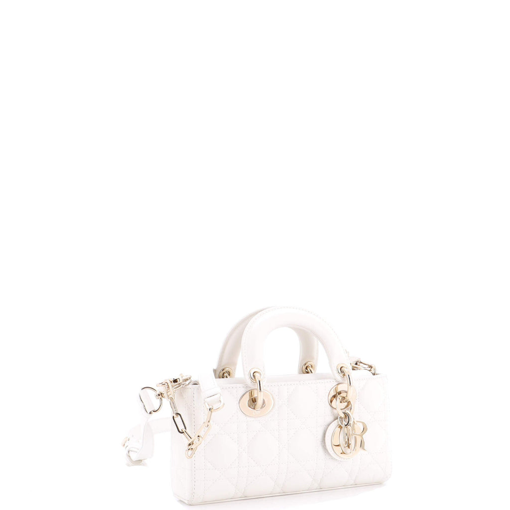 Lady D-Joy Bag Cannage Quilt Lambskin Small