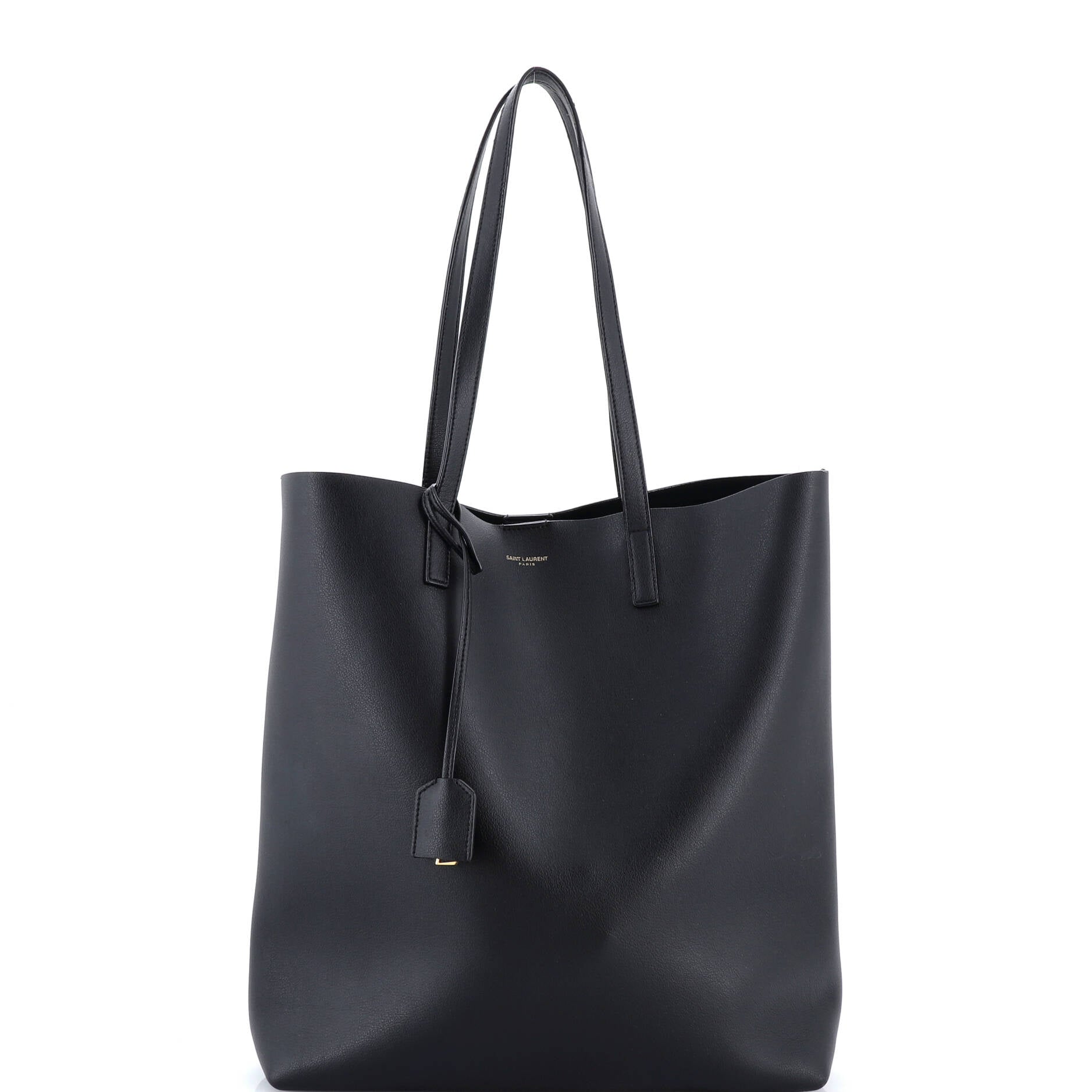 Shopper Tote Leather Tall