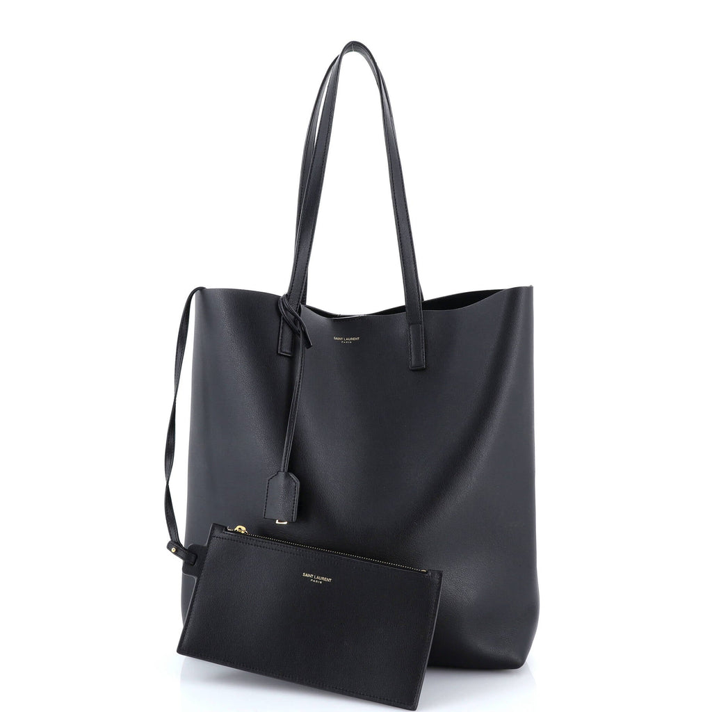 Shopper Tote Leather Tall